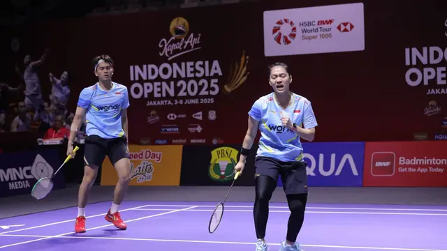 Adnan/Indah Cemerlang! Raih Perempat Final Indonesia Open 2025