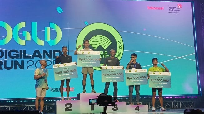 Digiland 2025: Rekor 12.500 Pelari, Peserta Melonjak 25%!