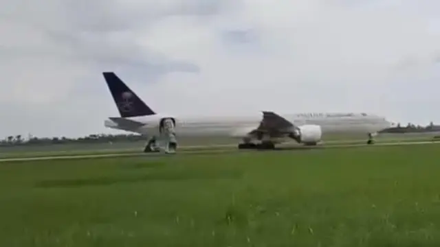 Pesawat Saudia Airlines Mendarat Darurat: Ancaman Bom Lagi