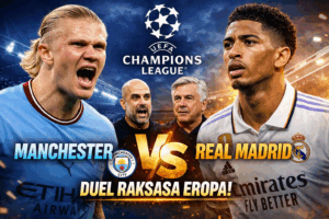 Manchester City vs Real Madrid: Duel Raksasa Eropa Jadi Sorotan Pekan Ini