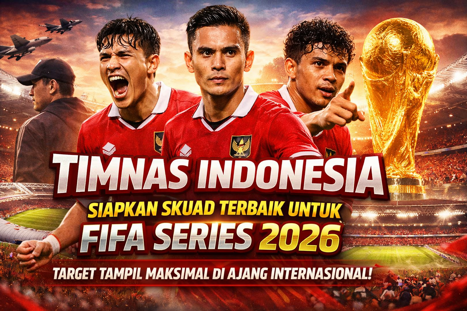Timnas Indonesia Siapkan Skuad Terbaik untuk FIFA Series 2026, Target Tampil Maksimal di Ajang Internasional