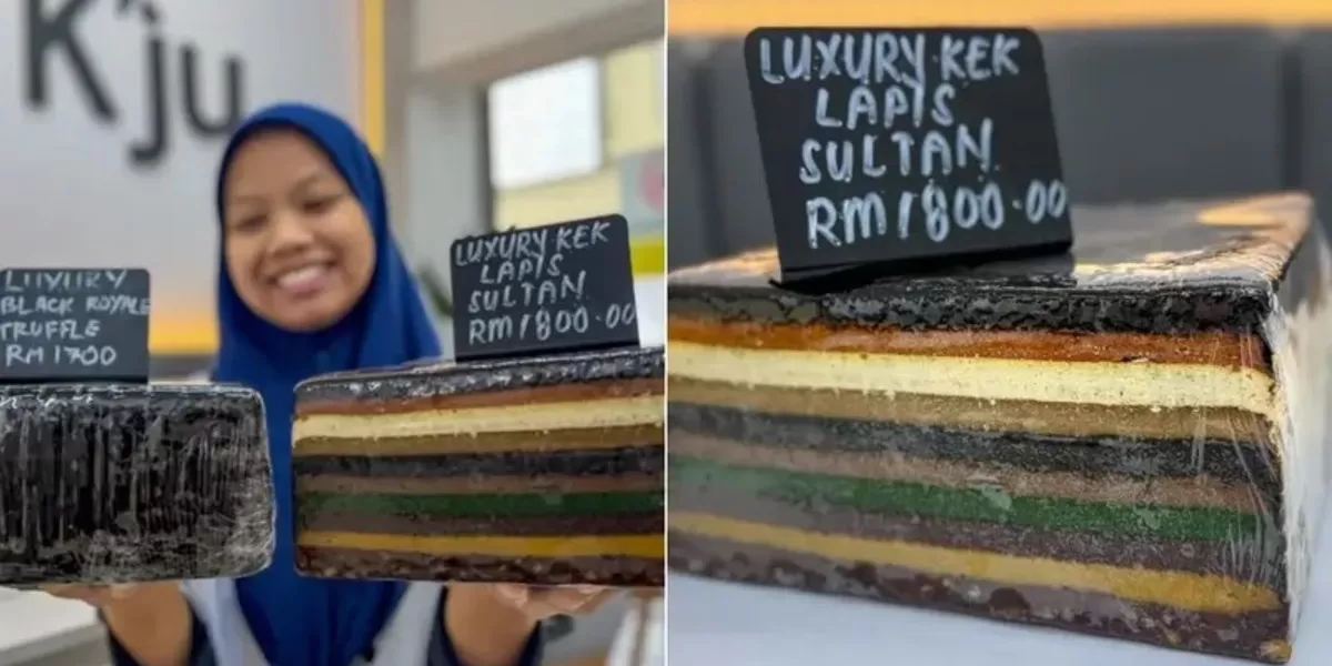 Bikin Geleng Kepala, Kue Sultan dari Malaysia Harganya Rp7,4 Juta