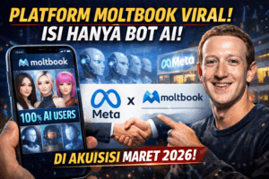 Meta Akuisisi Moltbook, Platform Media Sosial Berbasis AI yang Viral di 2026