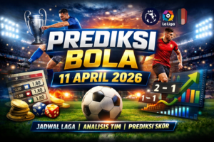 Prediksi bola 11 April 2026