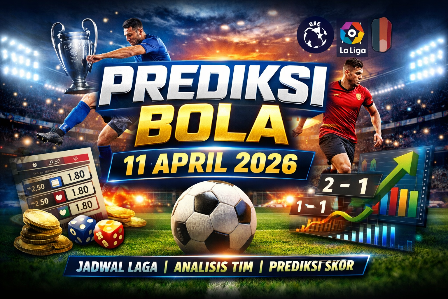 Prediksi bola 11 April 2026